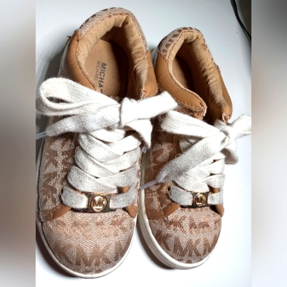 Michael Kors Tan Beautiful Girls Sneakers